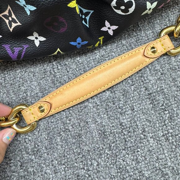 Louis Vuitton Judy Multicolor Monogram Canvas Shoulder Bag 1050-082125 - Picture 12 of 13